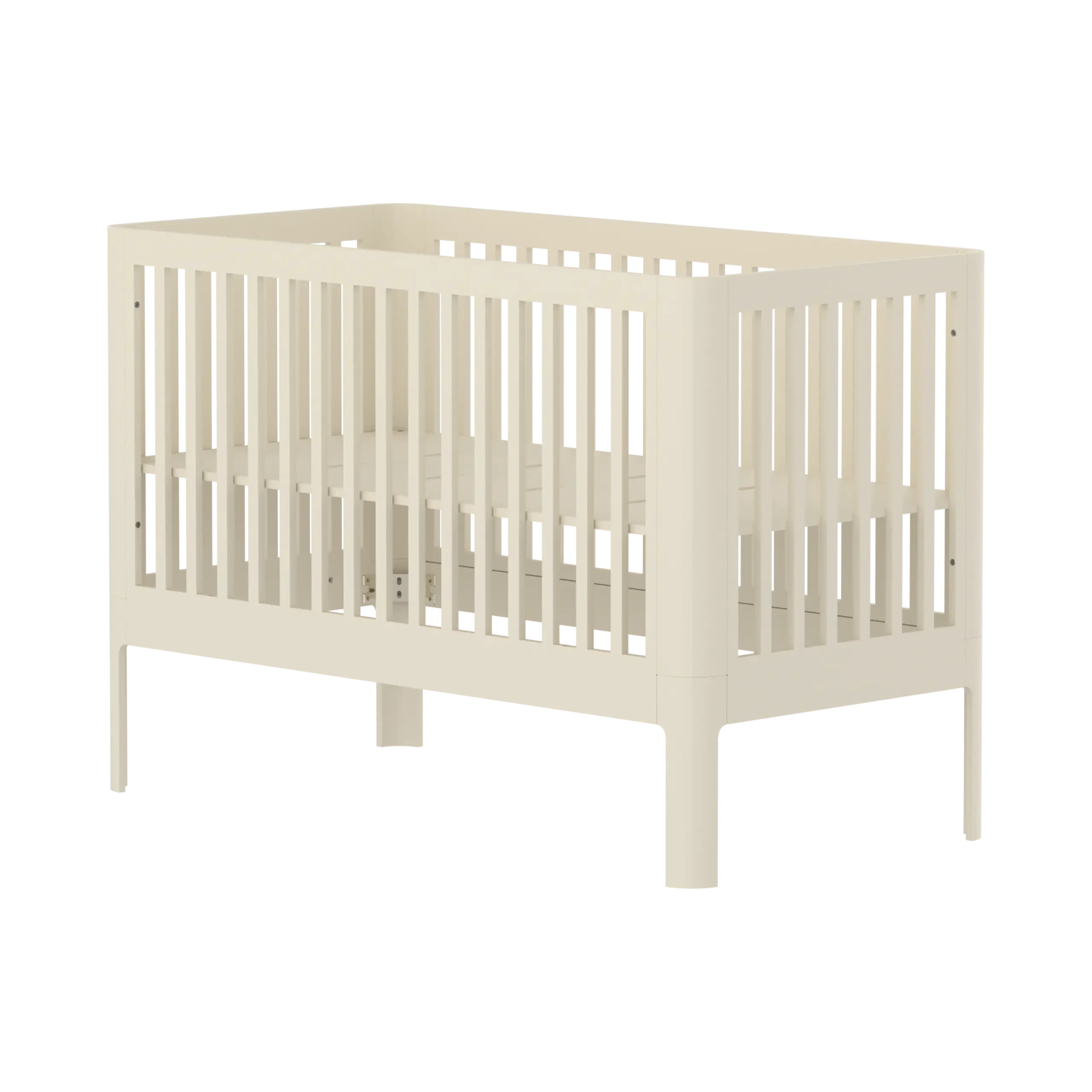 Baby Bed, 140x70 cm, Cream