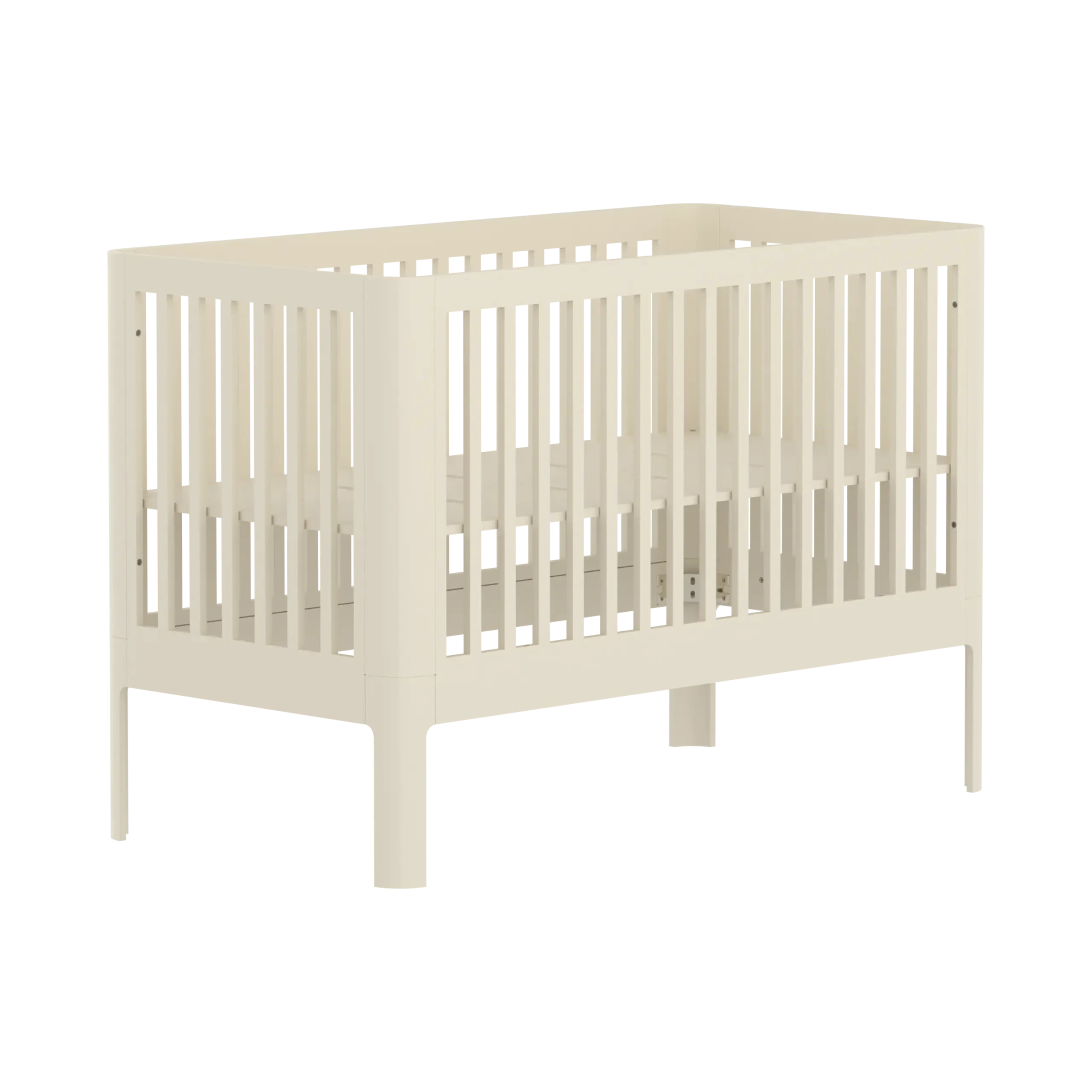 Baby Bed, 140x70 cm, Cream - Image 2