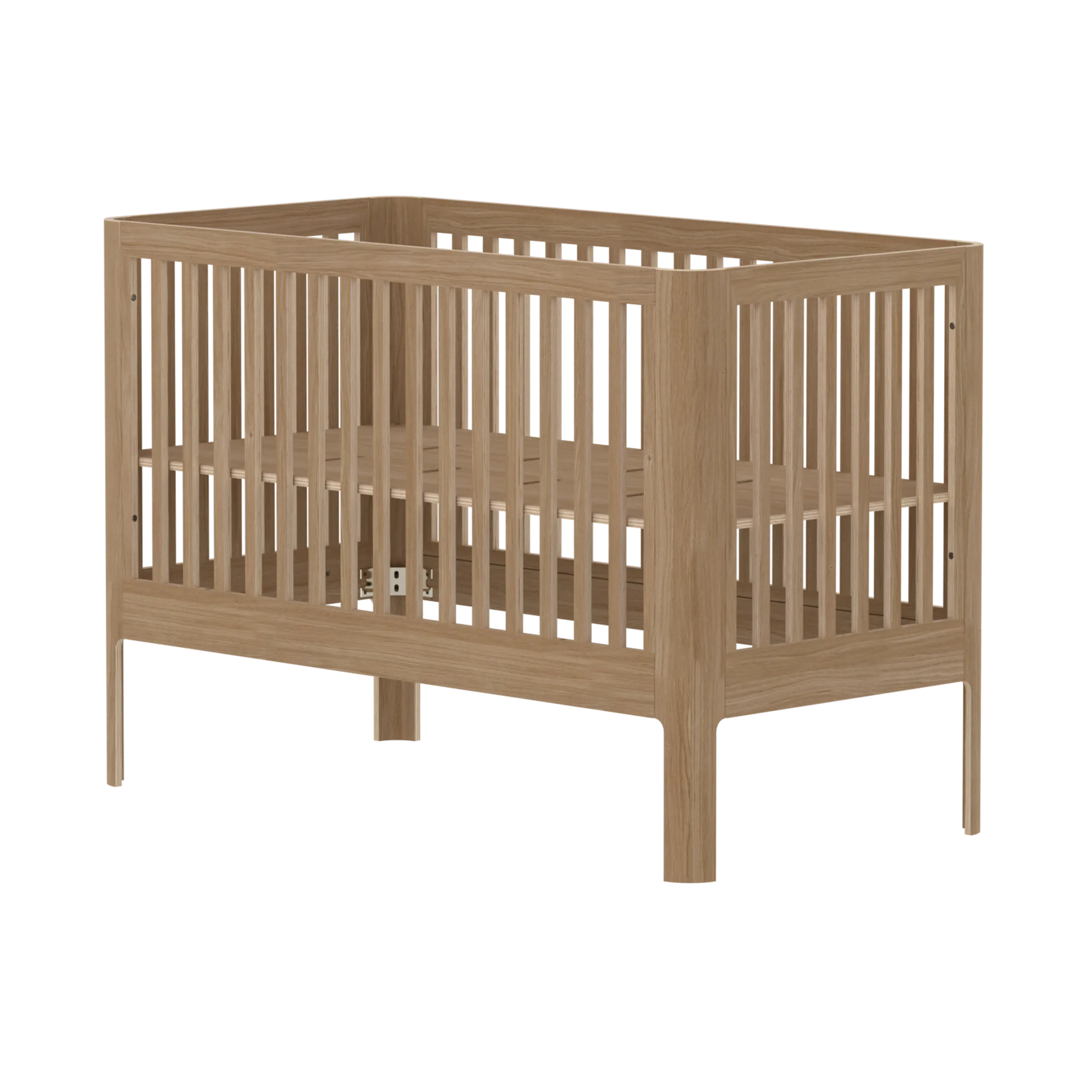 Baby Bed, 140x70 cm, Oak