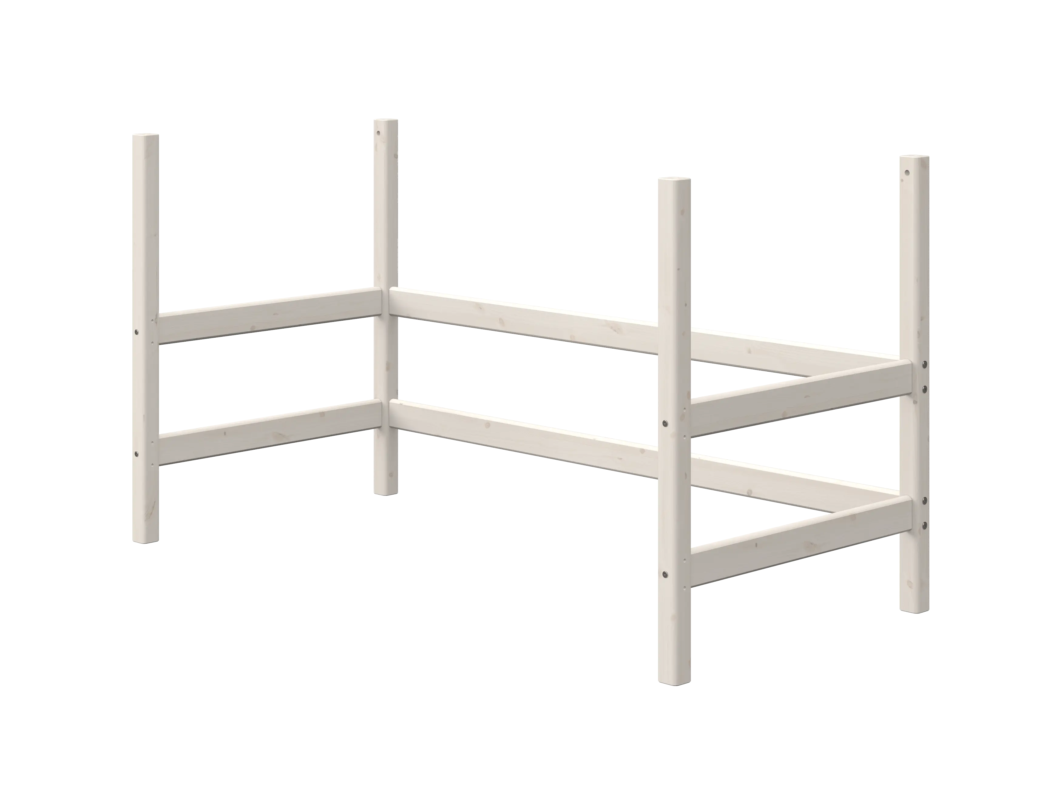 Bed Legs for High Bed 184 cm, White