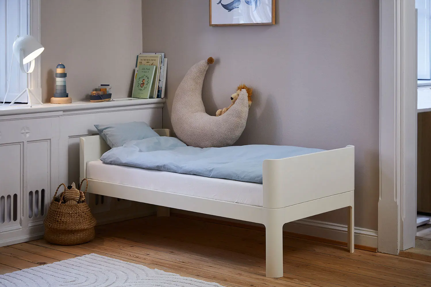 Junior Bed Linen, 100x140 cm, Blue - Image 2