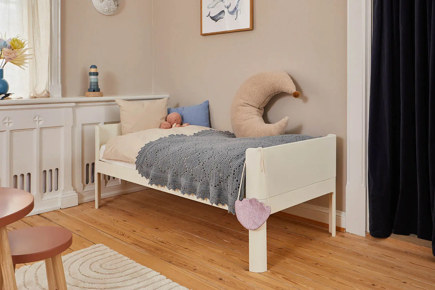 Junior Bed Linen, 100x140 cm, Grey - Image 4