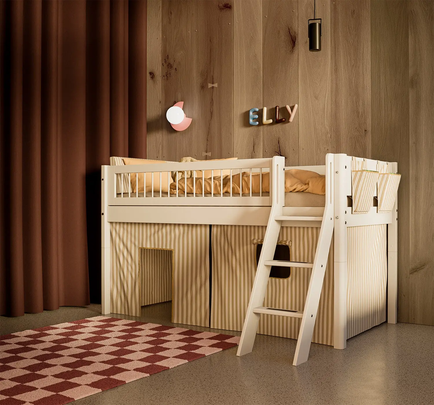 Bed pockets, Stripes - Image 3