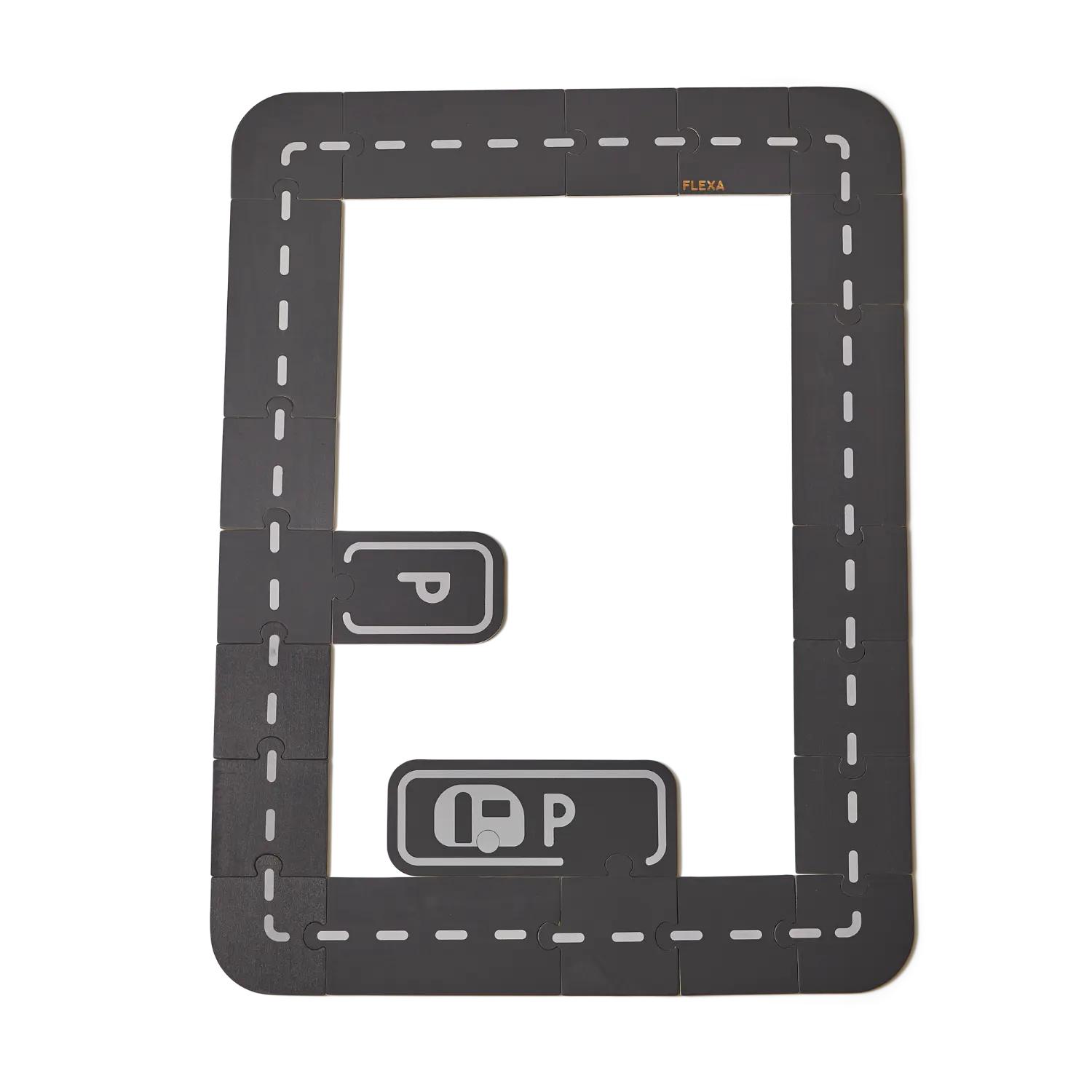 Car Tracks, 22 pcs, Handpainted - Image 10