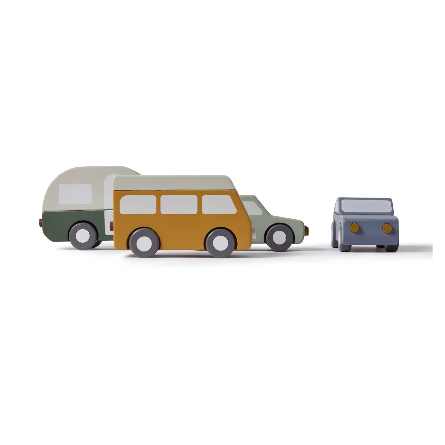 Cars, 3 cars & 1 caravan, Handpainted - Image 9