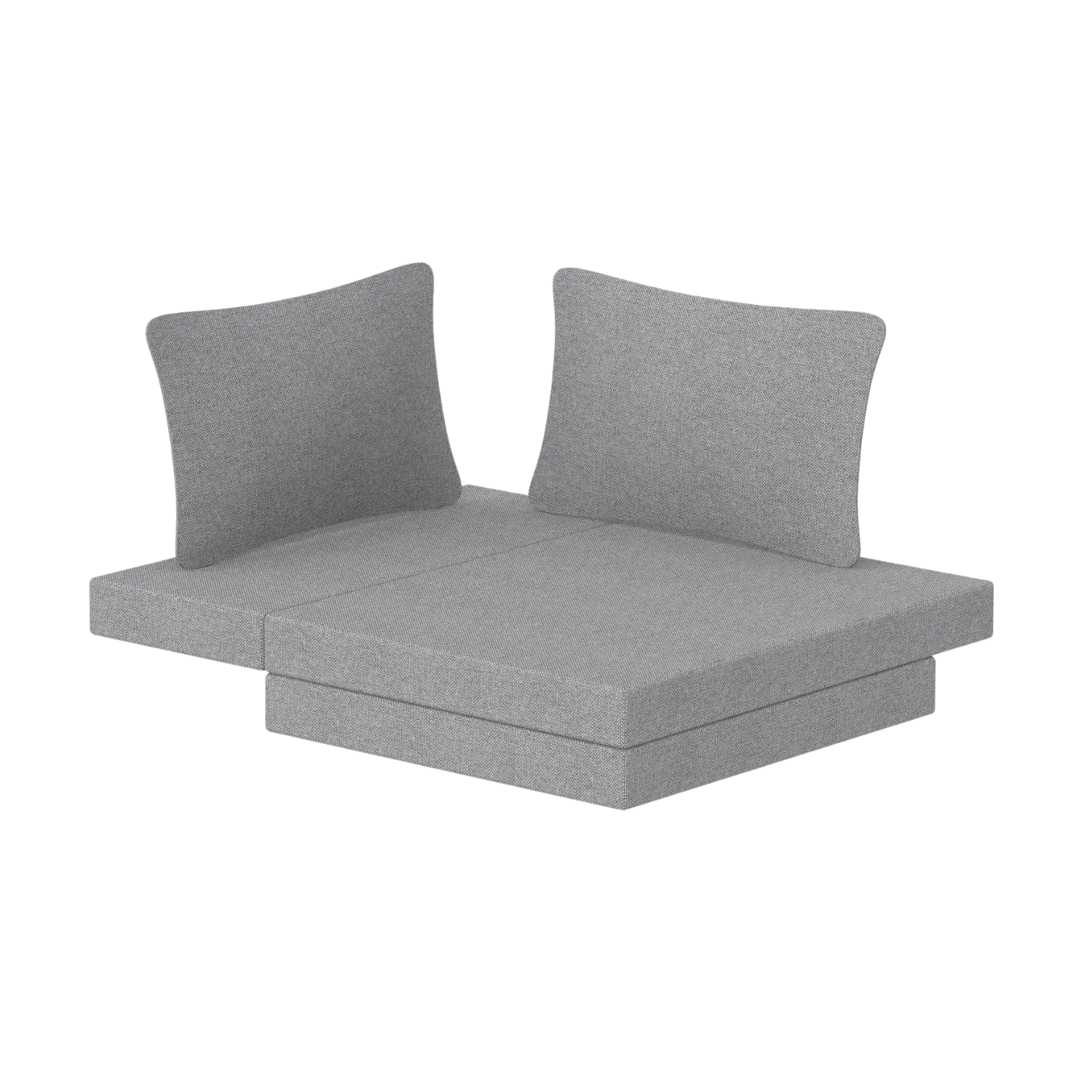 High Bed 184 cm with Desk, Sofa, Ladder and Safety Rail, 90x200 cm, White - Image 5