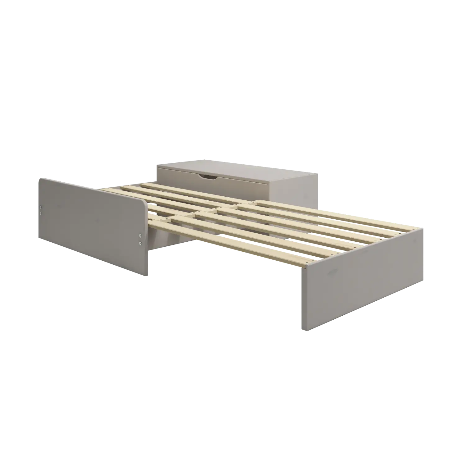 Sofa Module for High Bed 184 cm, 77x180 cm, Grey - Image 6