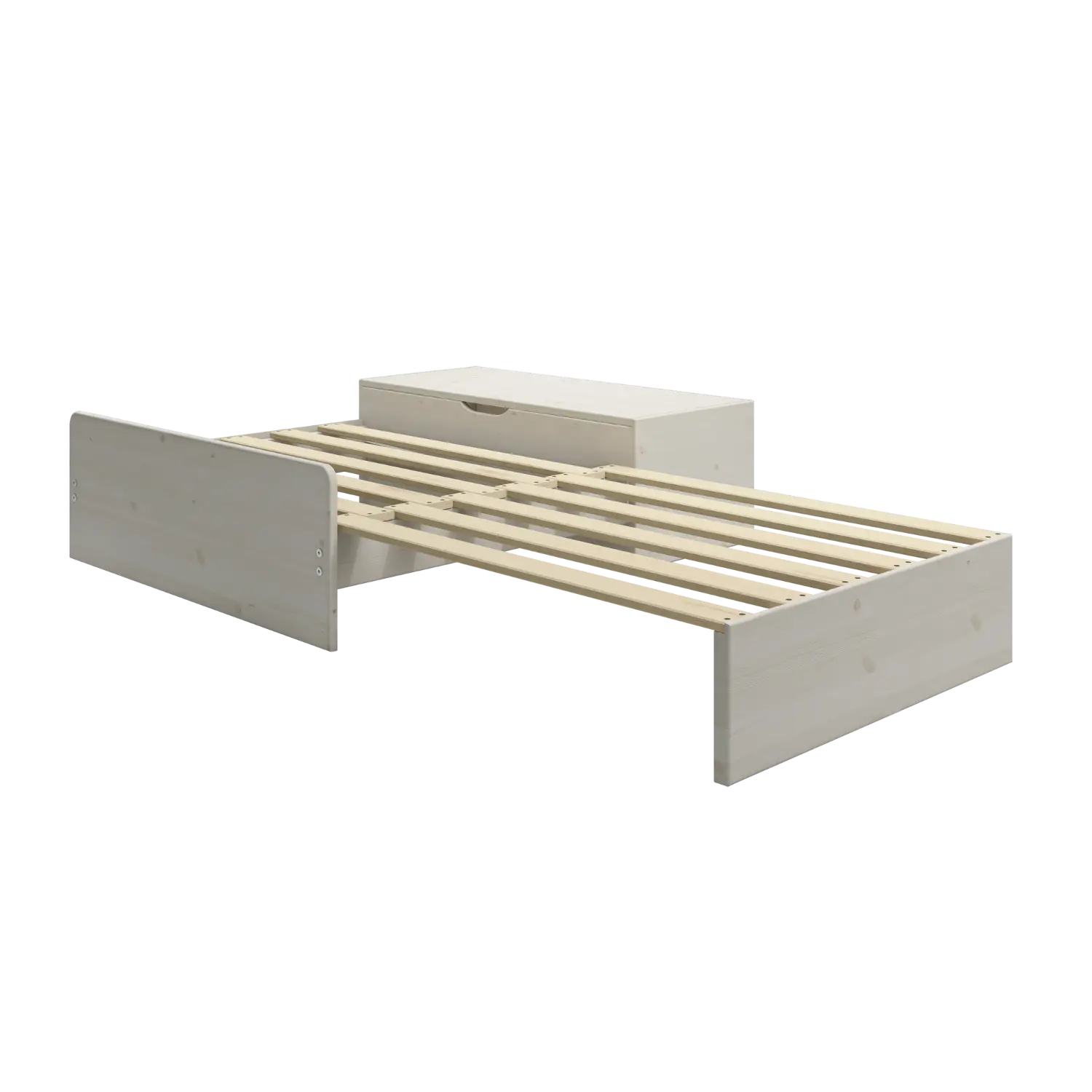 Sofa Module for High Bed 184 cm, 77x180 cm, White - Image 7