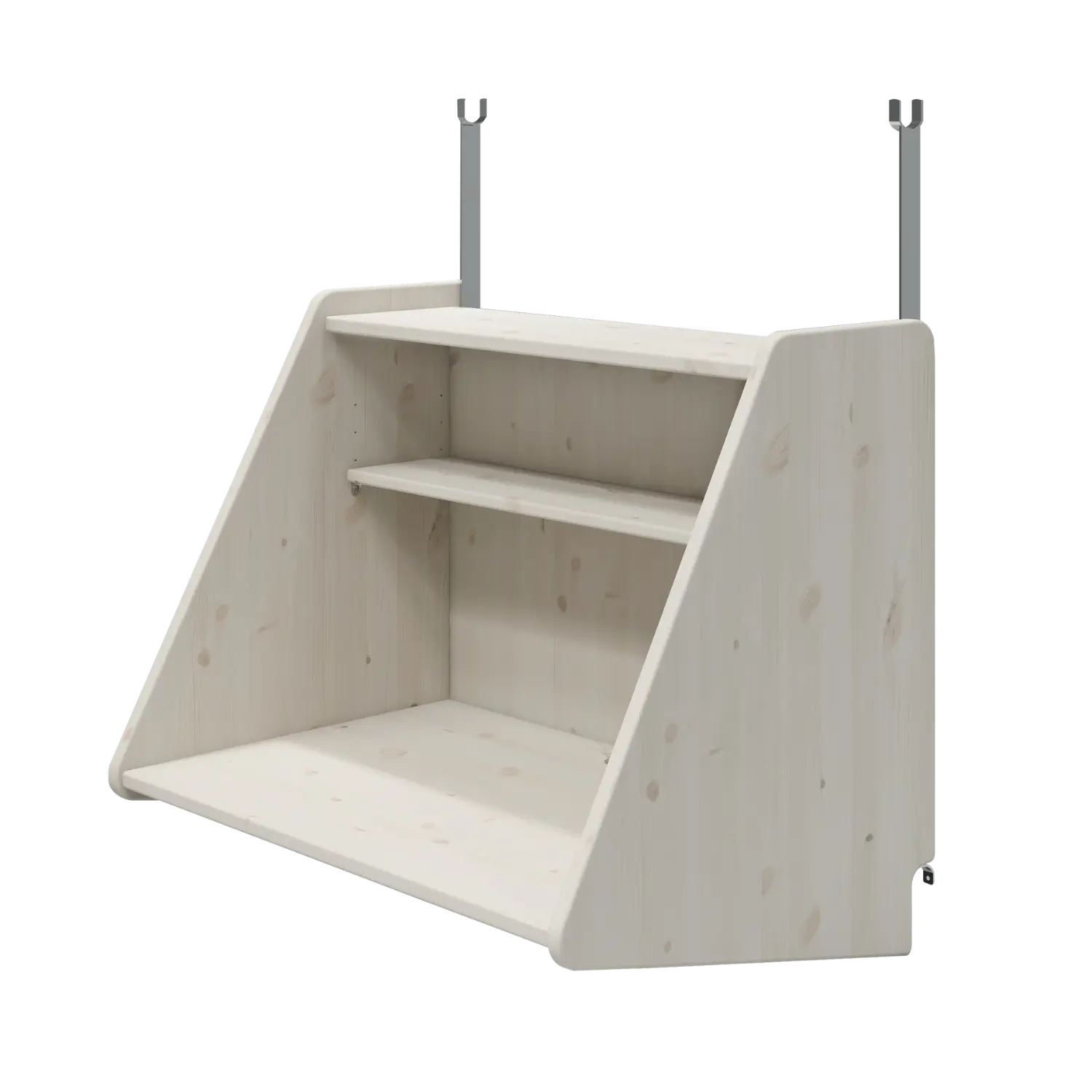 Click-on Desk for High-Beds, White