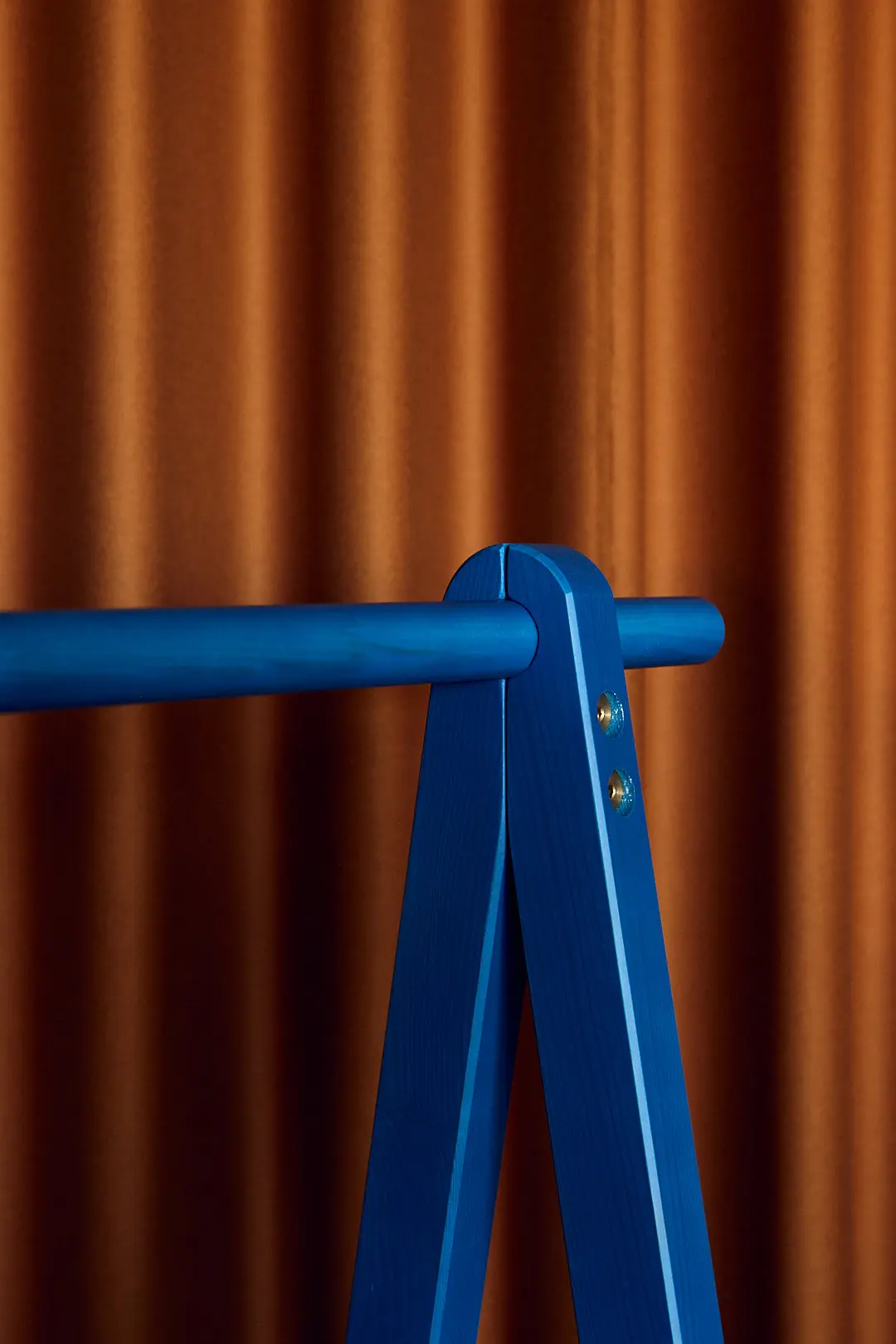 Clothes Rack, Blue/Pine - Image 2
