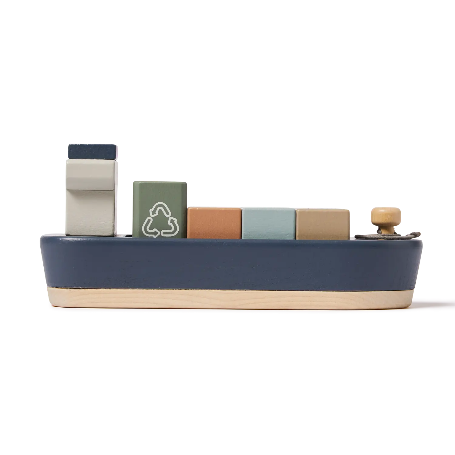 Container Ship, 1 ship & 5 containers, Handpainted - Image 7