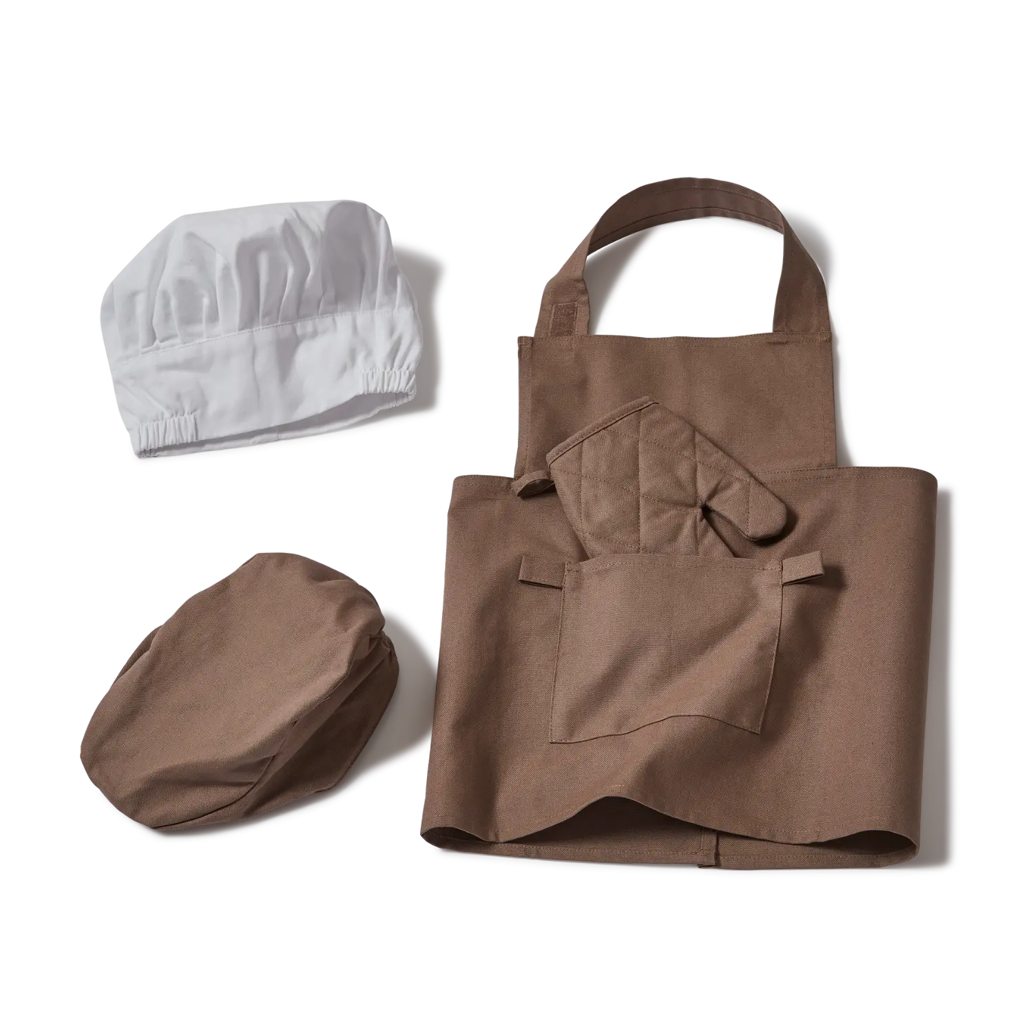 Apron Costume Set, Brown - Image 9