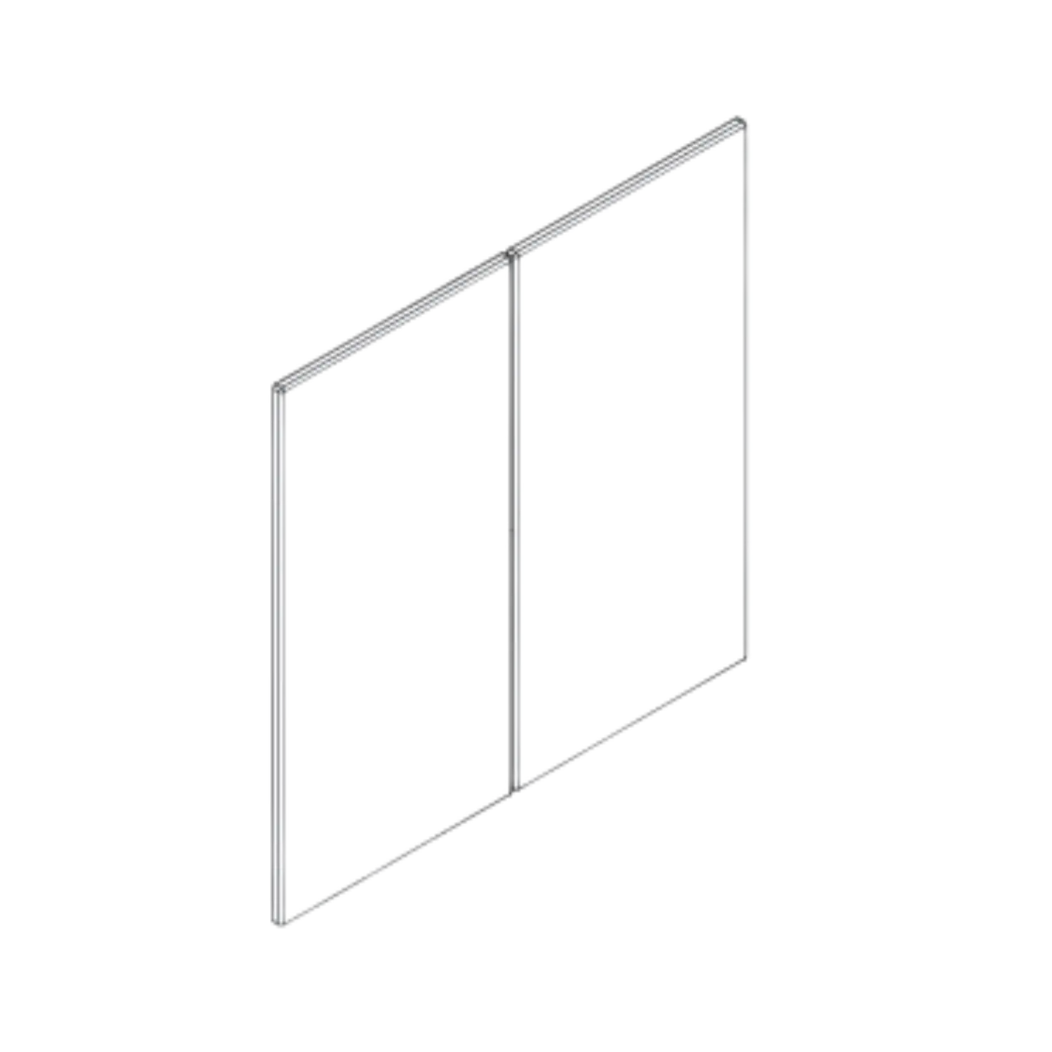 Door for Cupboard or Shelf 2 pcs