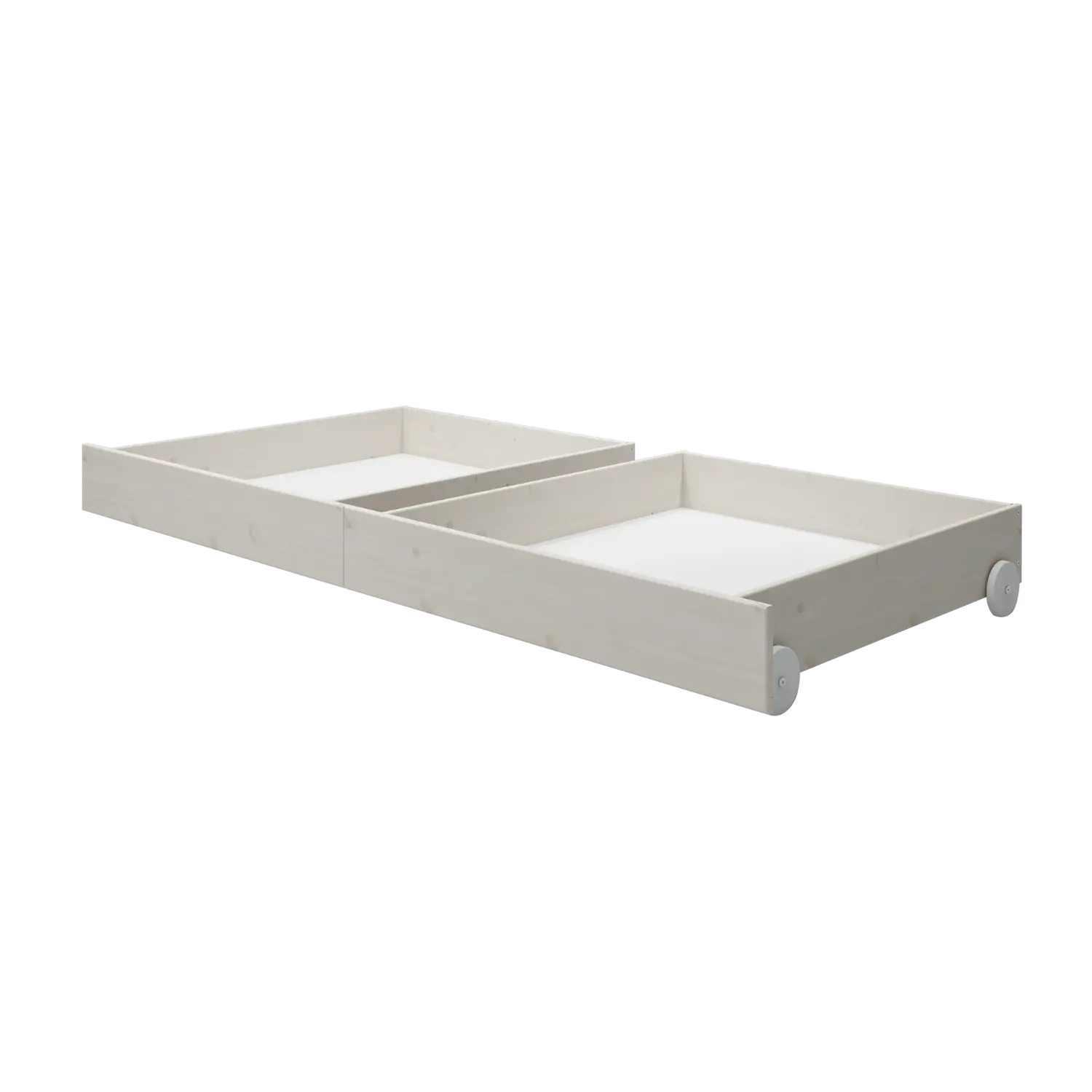 Drawers for Single- and Bunk Bed, White