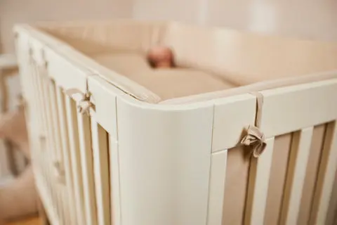 Baby Bed, 120x70 cm, Cream - Image 3