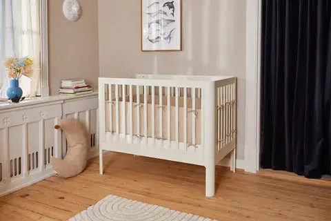Baby Bed, 120x70 cm, Cream - Image 4