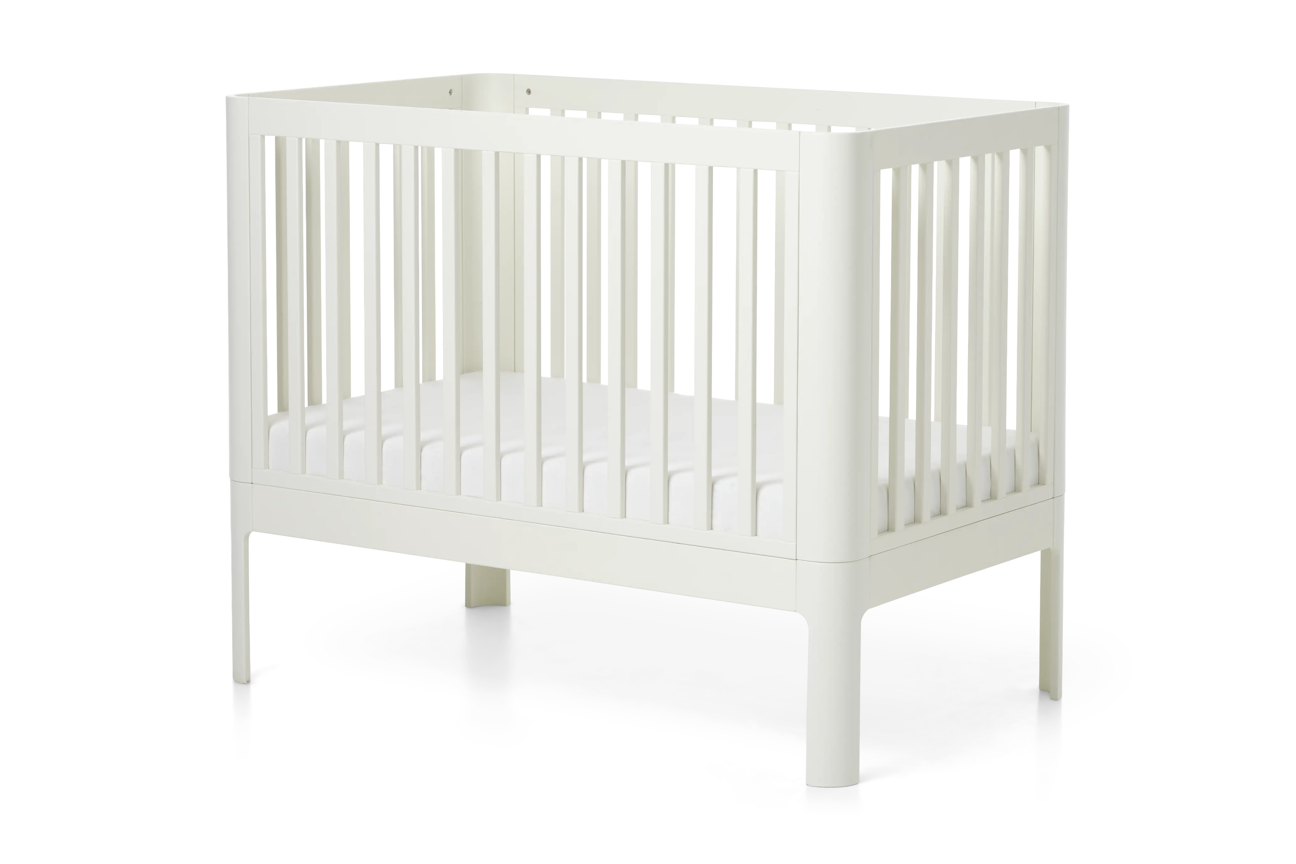 Baby Bed, 120x70 cm, Cream - Image 8