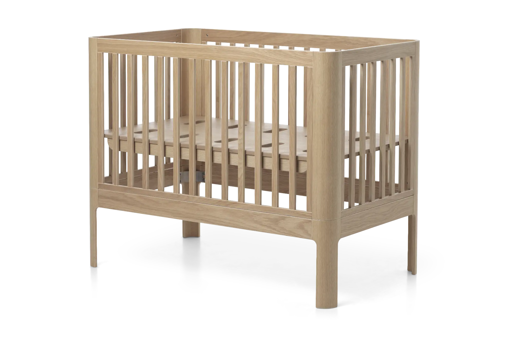 Baby Bed, 120x70 cm, Oak