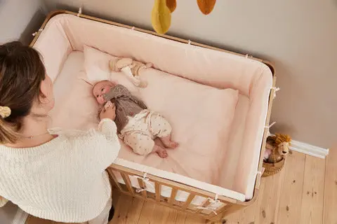 Baby Bed, 120x70 cm, Oak - Image 10