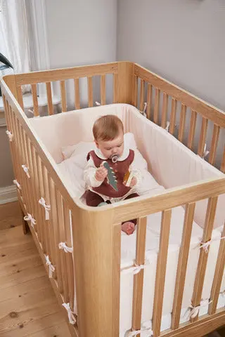 Baby Bed, 120x70 cm, Oak - Image 11