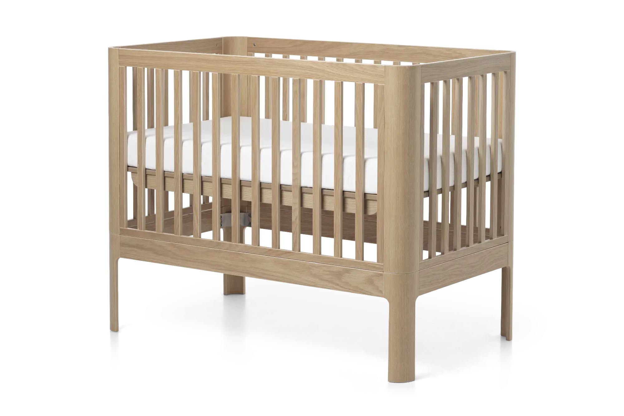 Baby Bed, 120x70 cm, Oak - Image 5