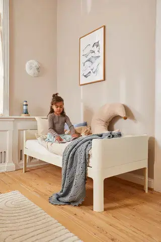 Junior Bed, 150x70 cm, Cream - Image 4