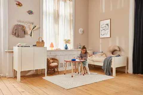 Junior Bed, 150x70 cm, Cream - Image 9