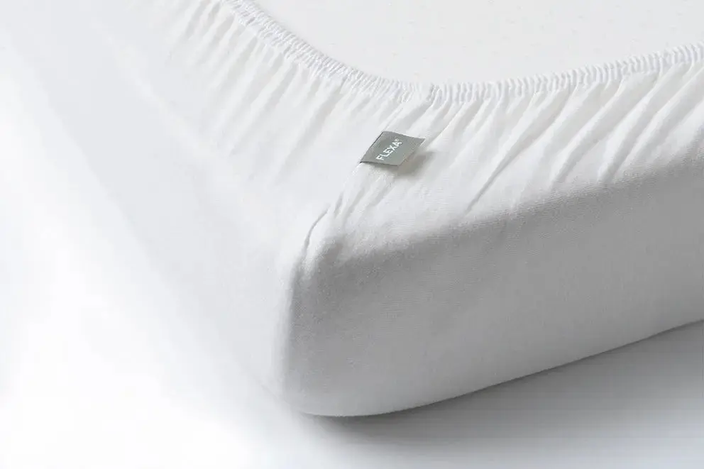 Fitted Sheet, Junior, 70x150 cm, White