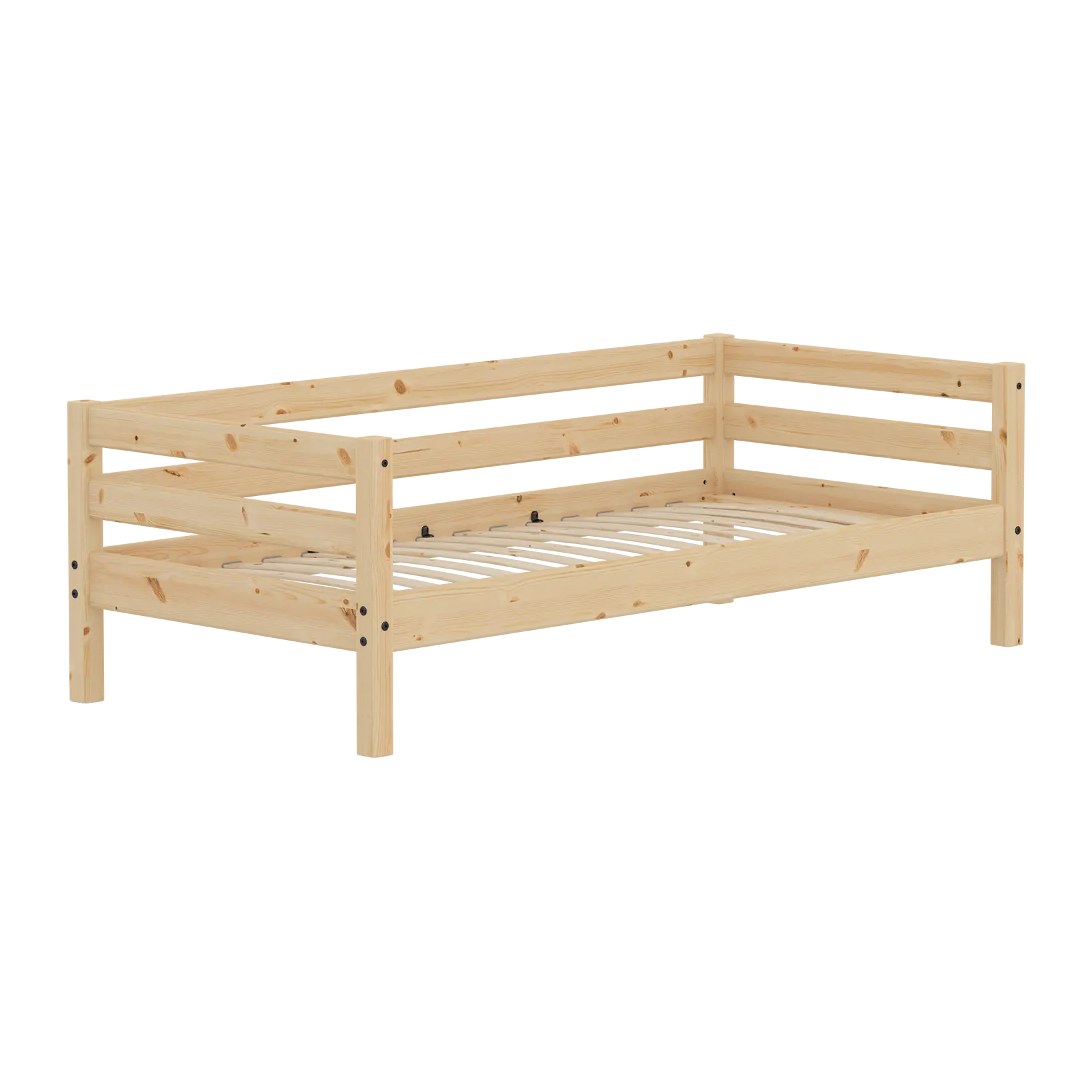 Single Bed, 90x200 cm, Pine - Image 4