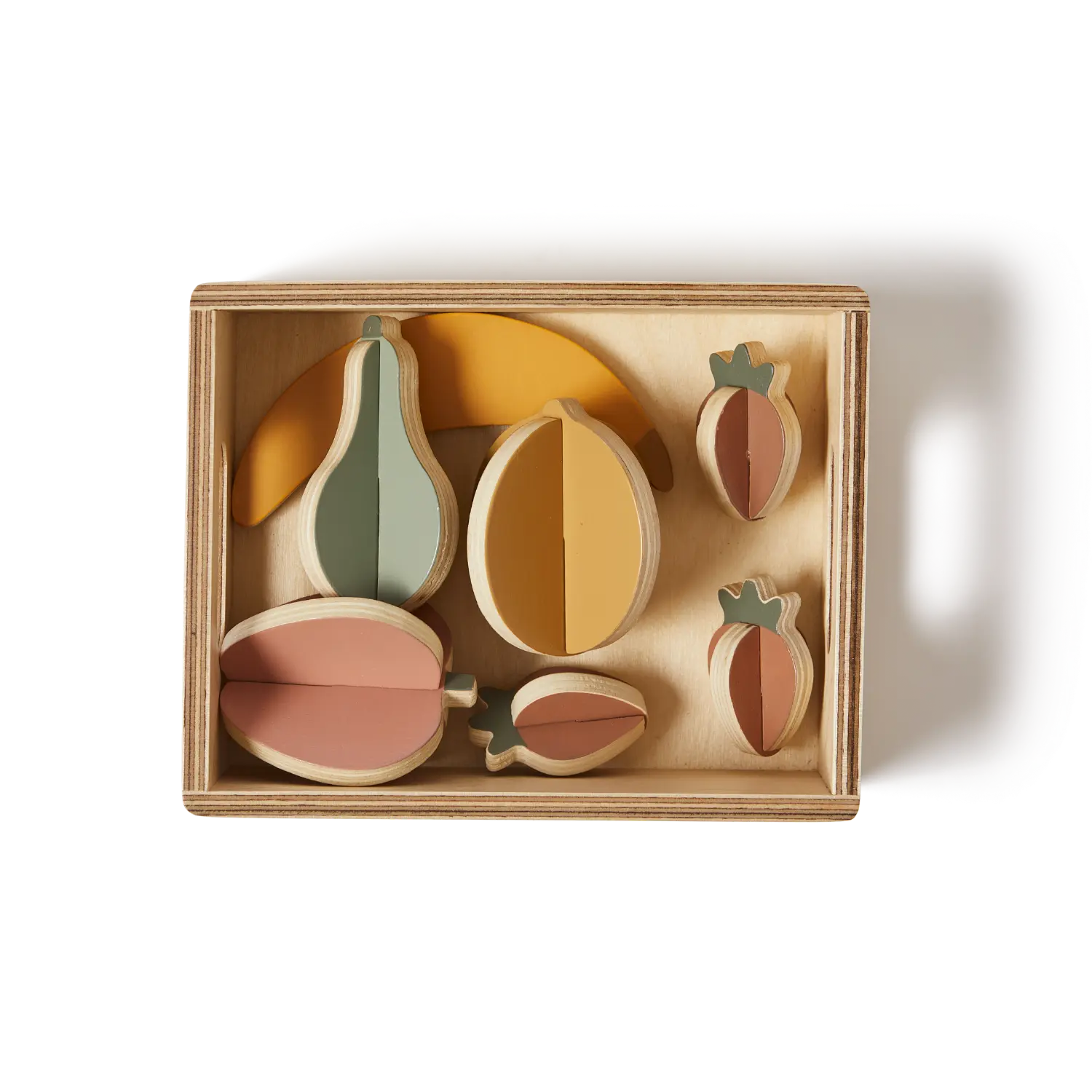 Fruits, 7 pcs, Handpainted - Image 6