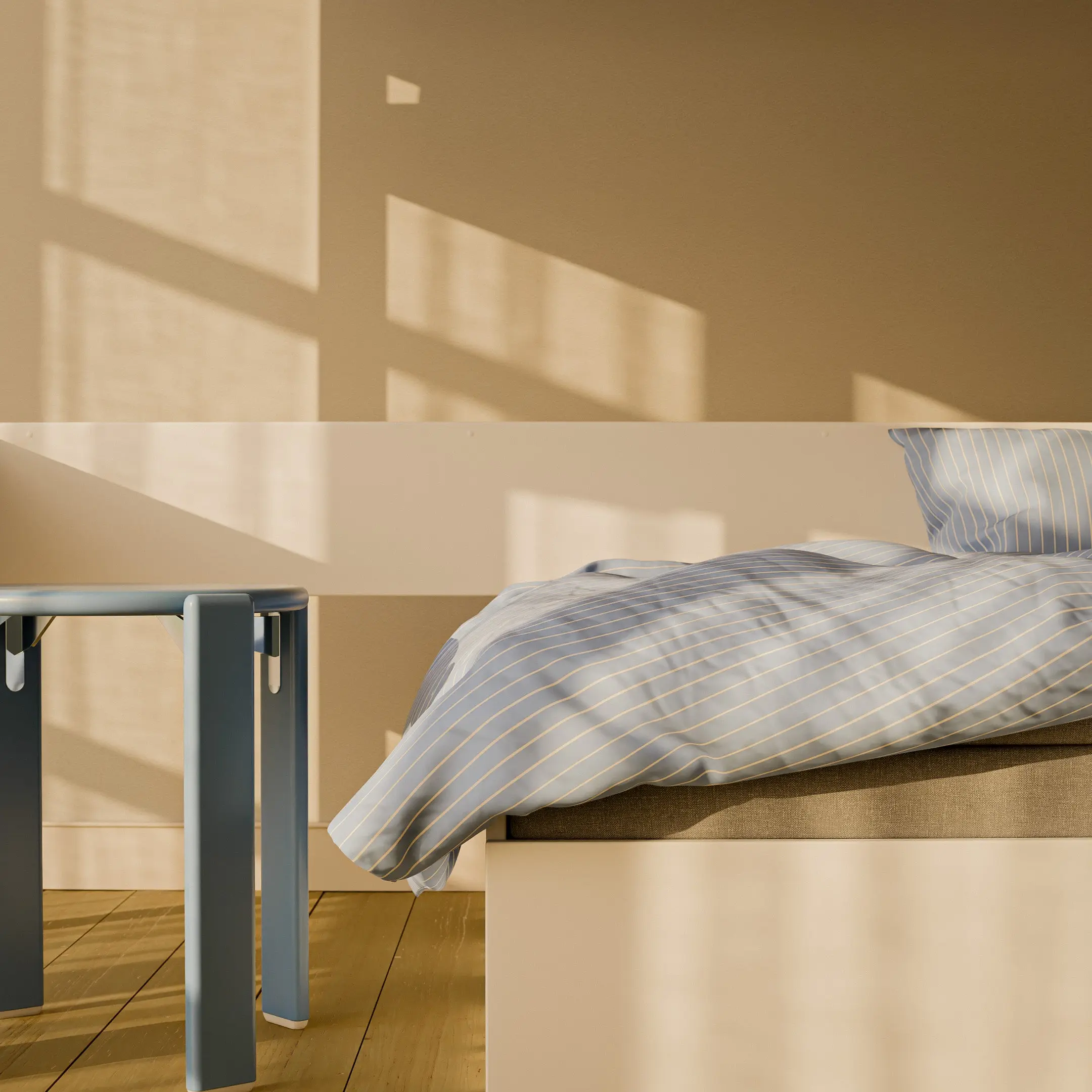 High bed with sofa and sofa mattress, 90x200 cm - Image 5