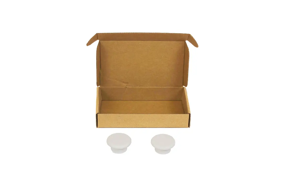 Knob Handle 2 pcs White - Popsicle - Image 2