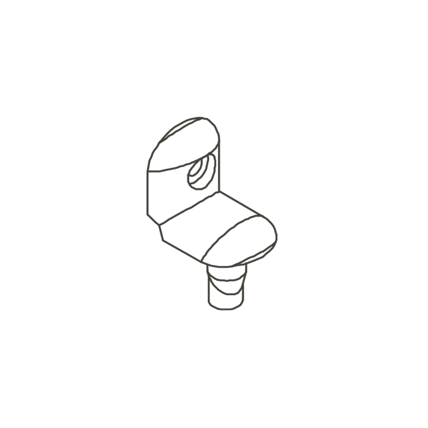 L Shaped Plastic Part 4091-030