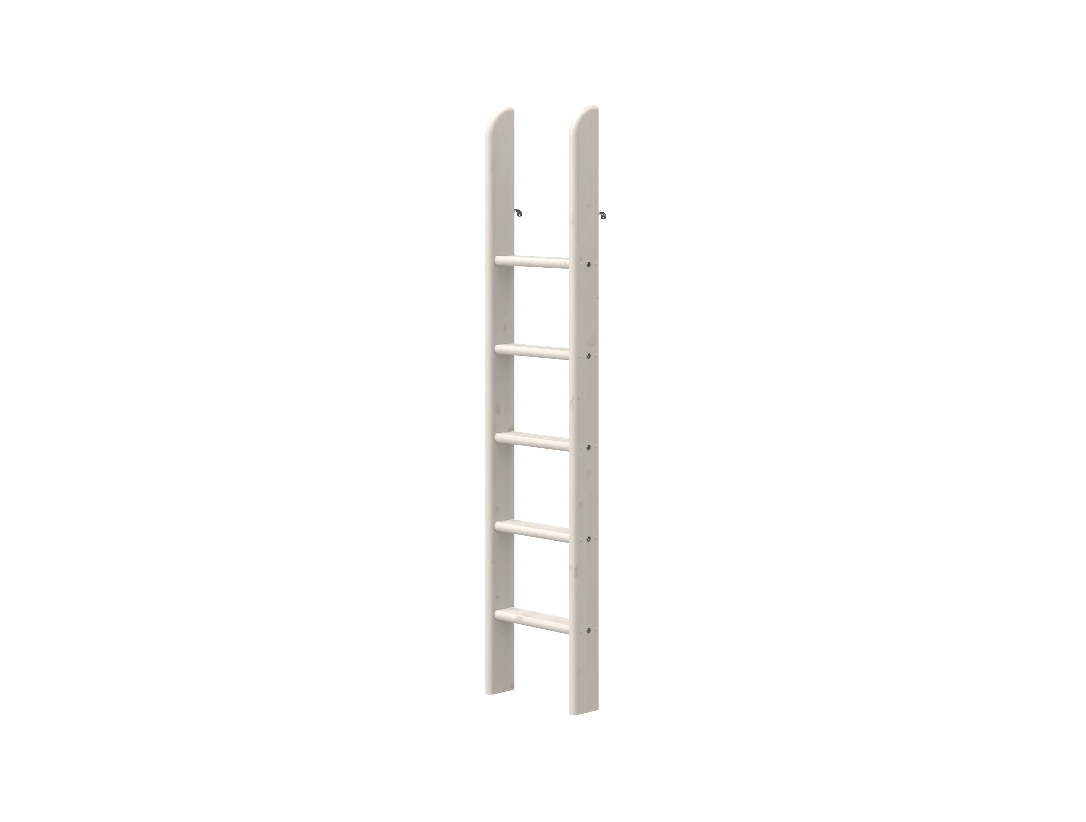 Straight Ladder for High Bed 184 cm, White