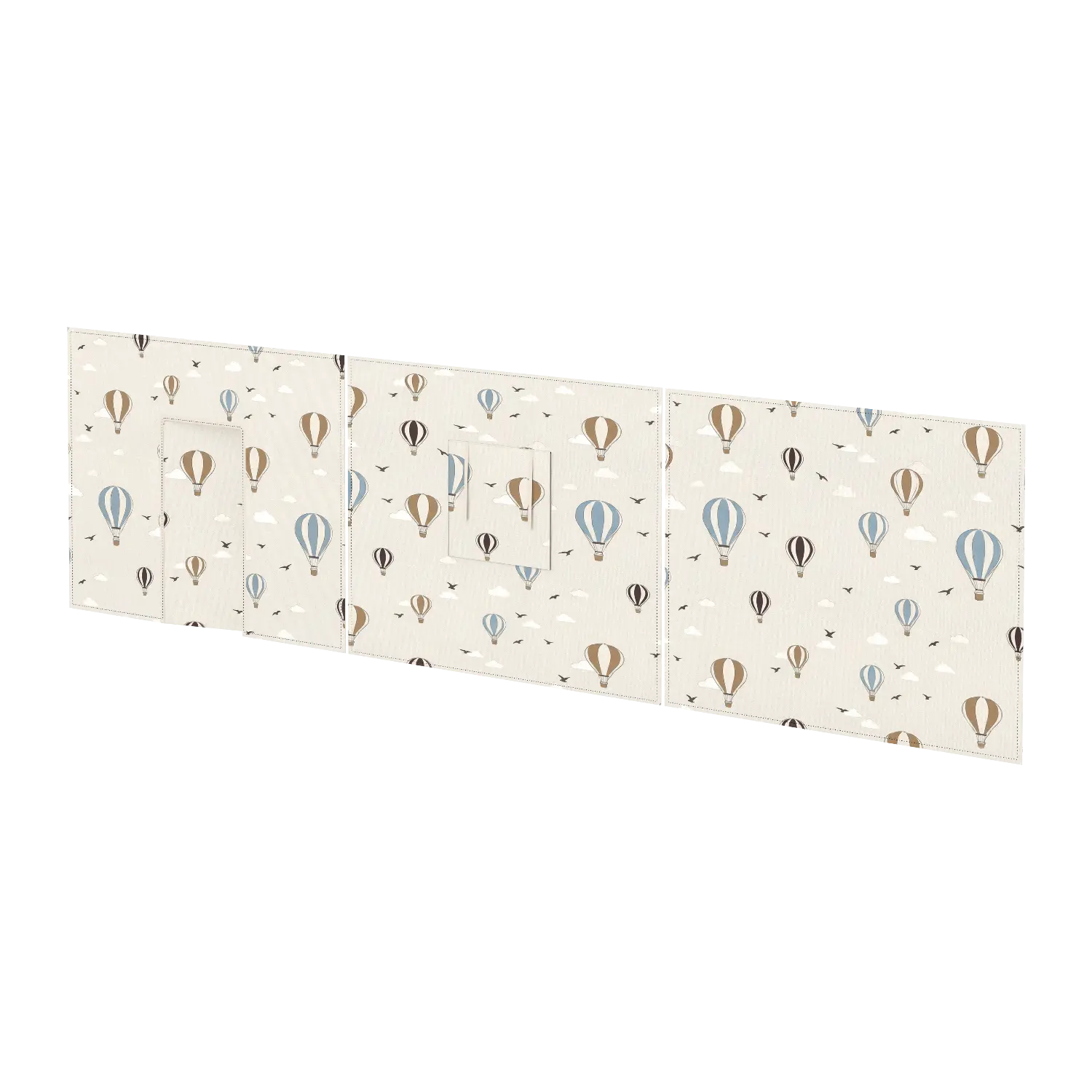 Play Curtain for Beds, Hot Air Balloons