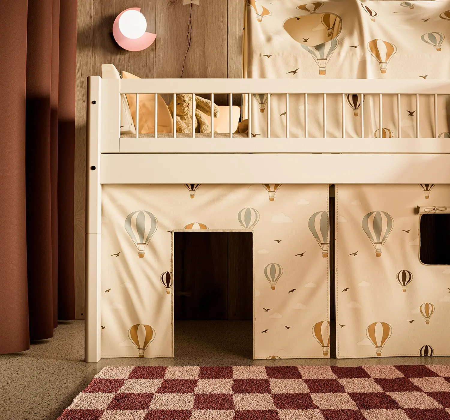 Play Curtain for Beds, Hot Air Balloons - Image 2