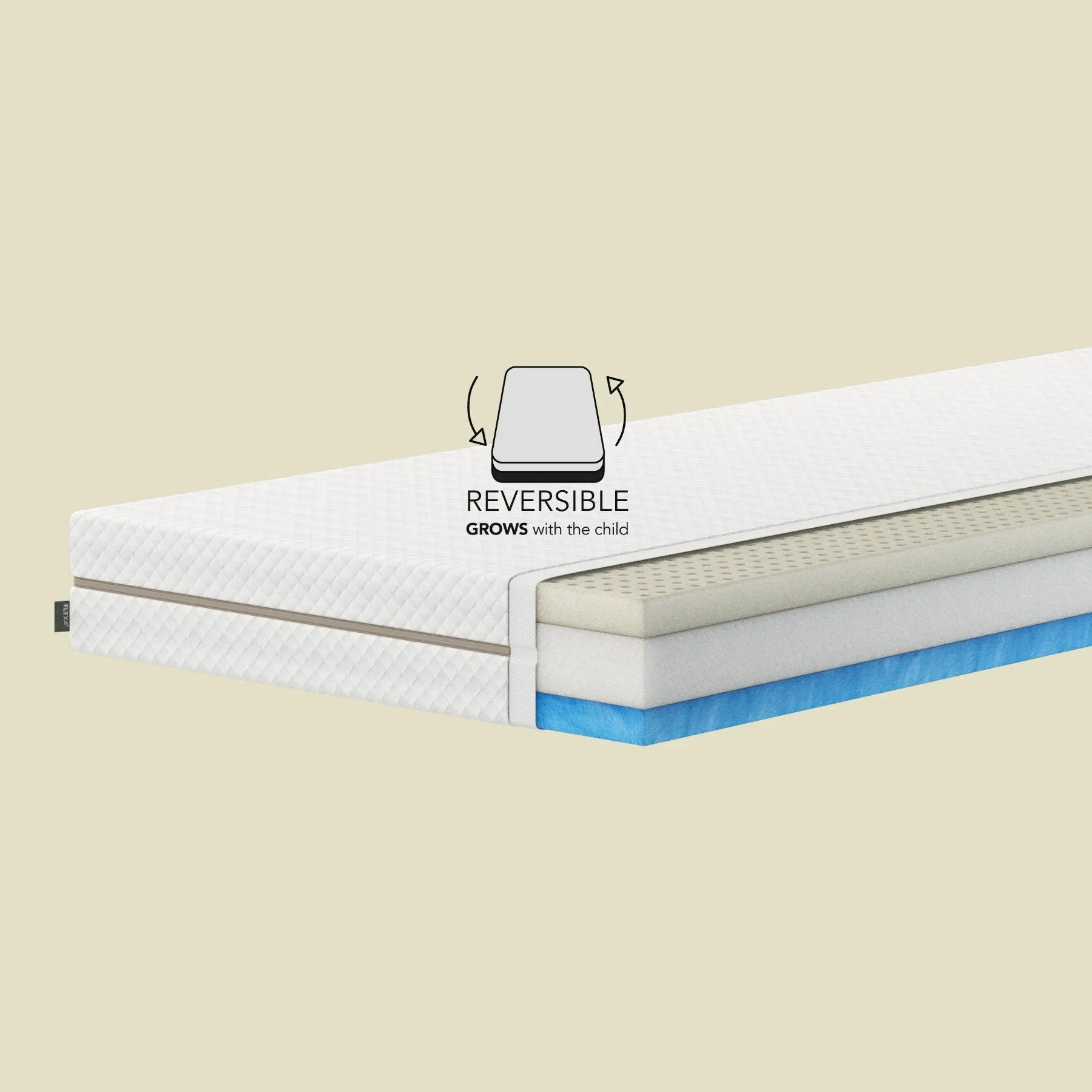 BLOOM Latex Mattress, 200x140 cm
