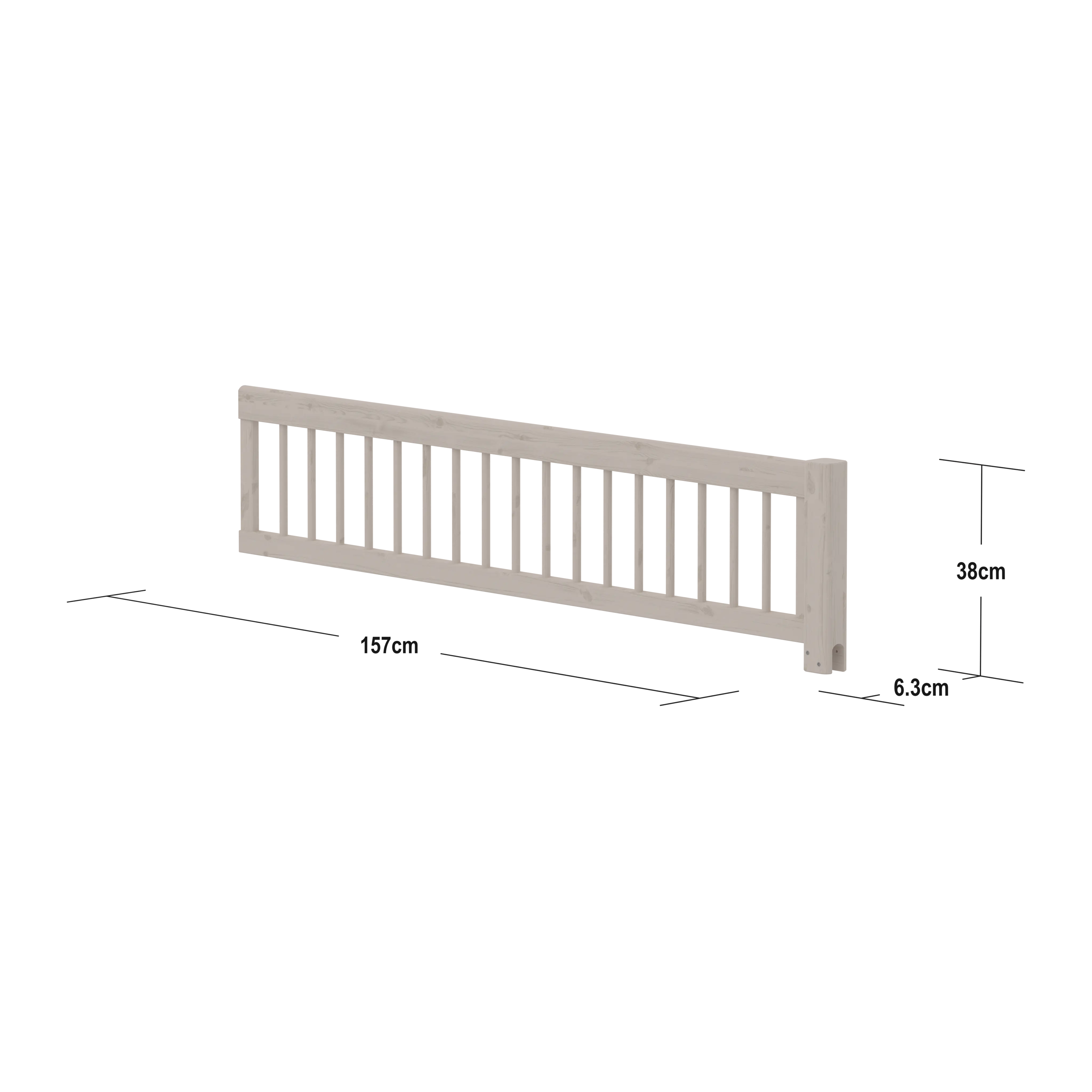 Safety Rail, 3/4, Grey - Image 4