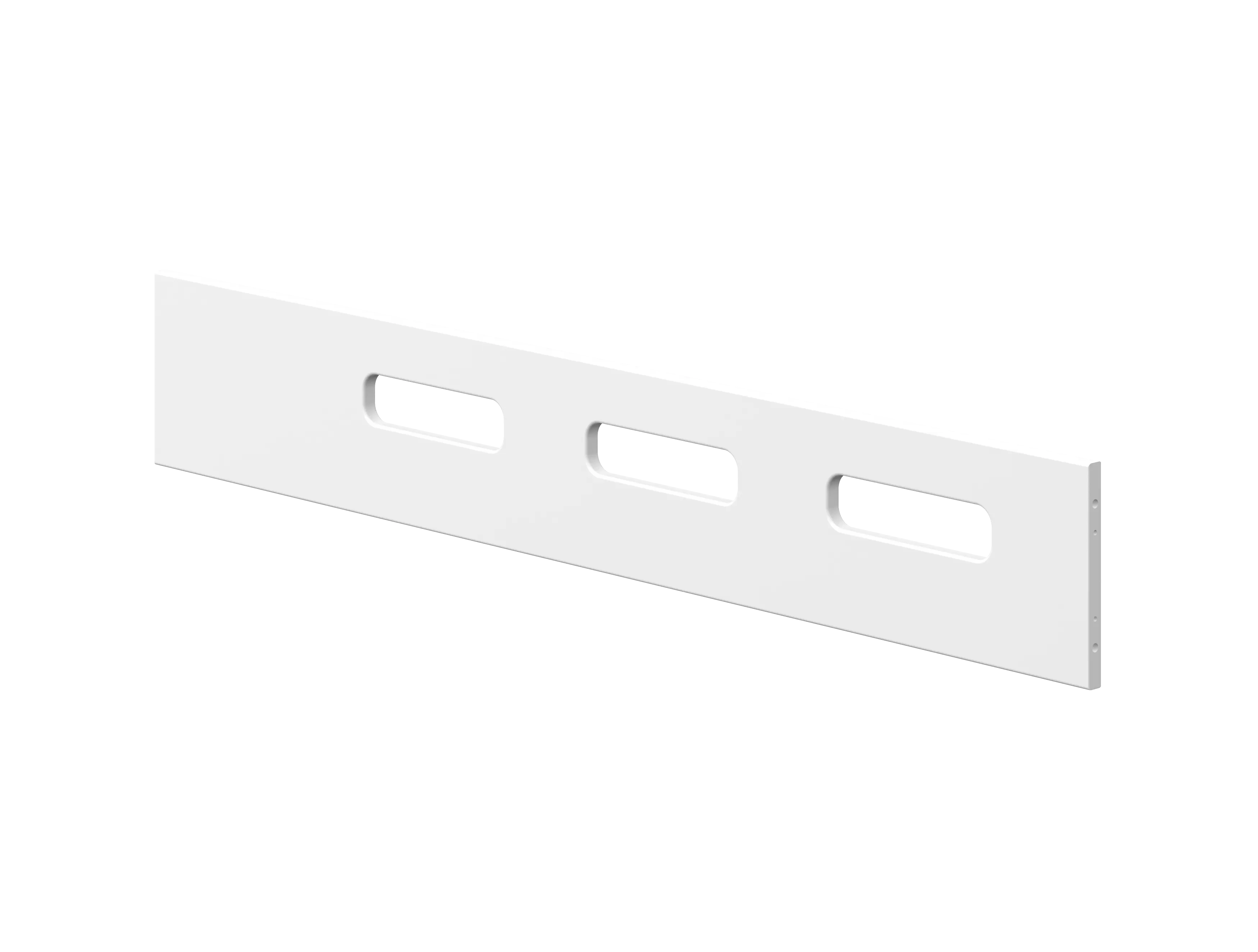 3/4 Safety Rail, White