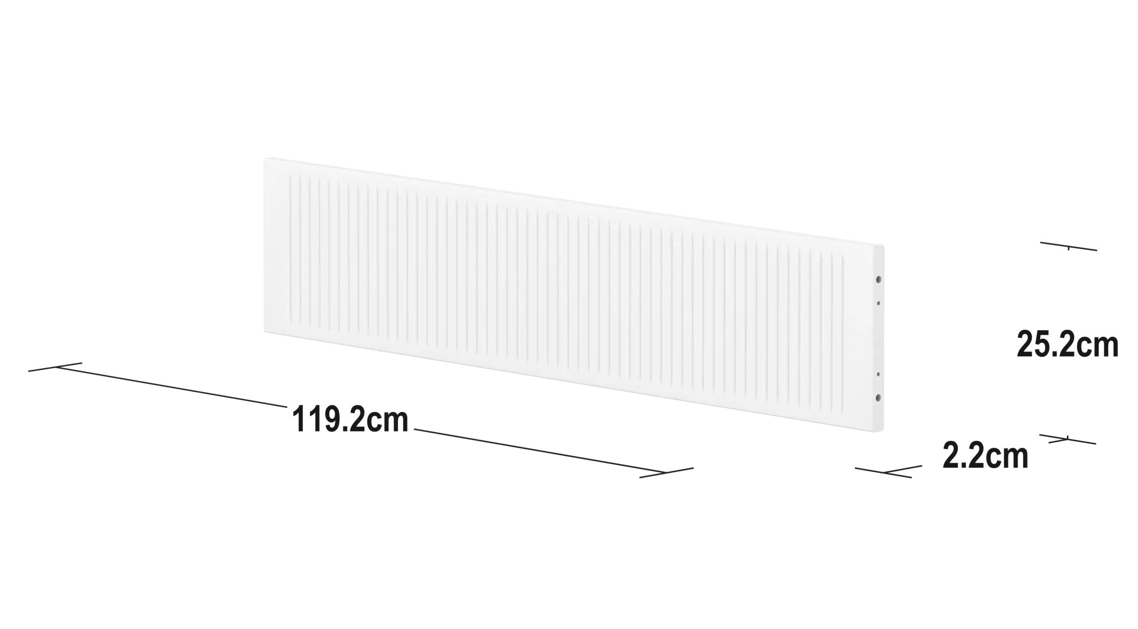 Safety Rail, 1/2, White - Image 7