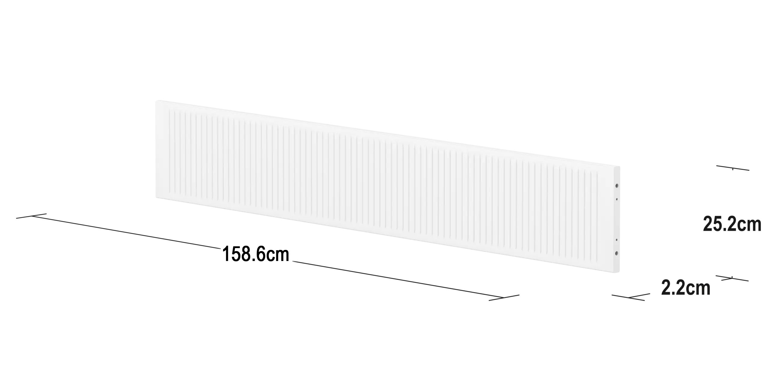 Safety Rail, 3/4, White - Image 5