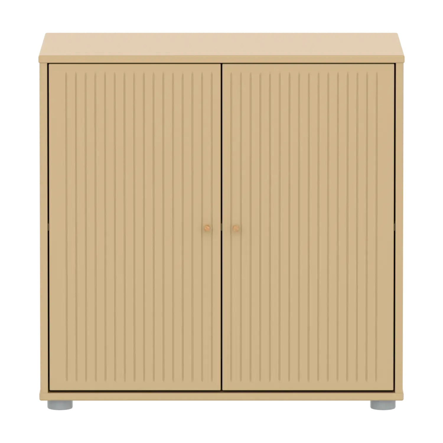 SAGA Cupboard, 2 doors, Sand with grooves - Image 2