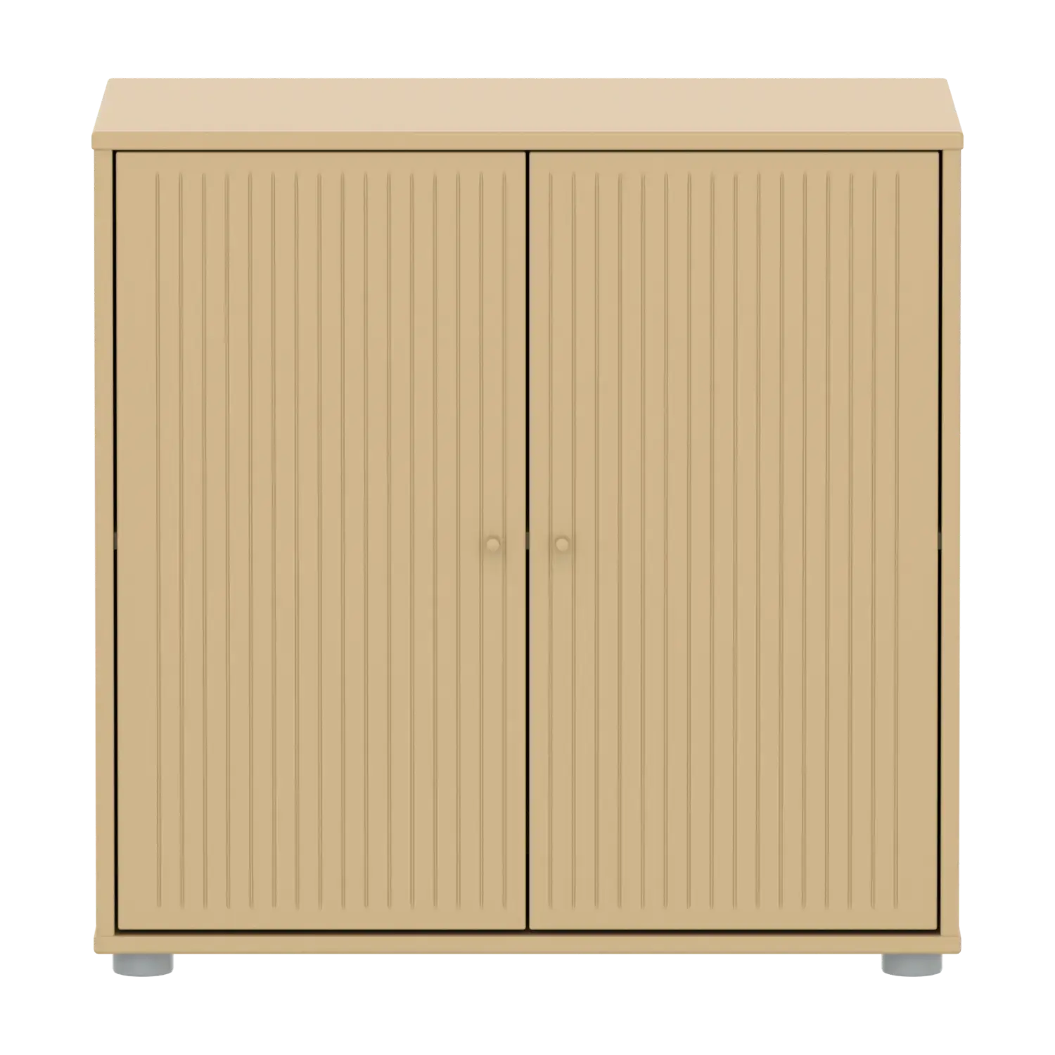 SAGA Cupboard, 2 doors, Sand with grooves - Image 2