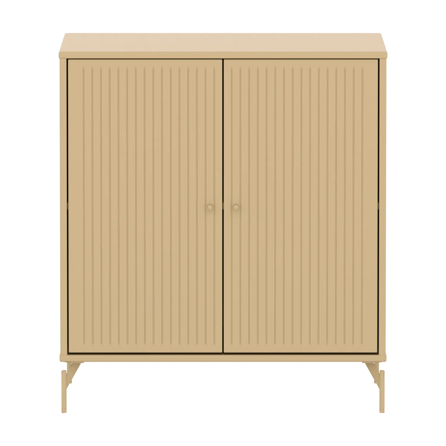 SAGA Cupboard, 2 doors, Sand with grooves - Image 2