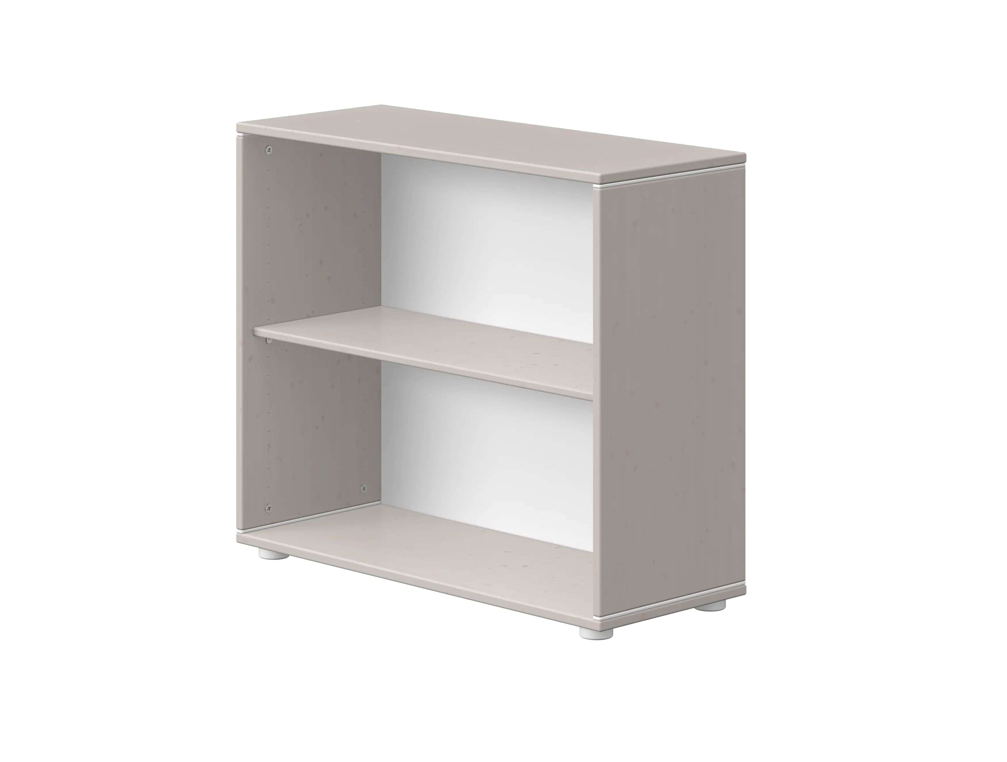 Bookcase with 1 Shelf, Grey