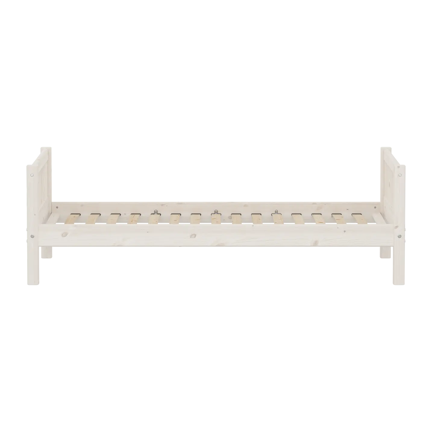 Single Bed, 90x200 cm, White - Image 3