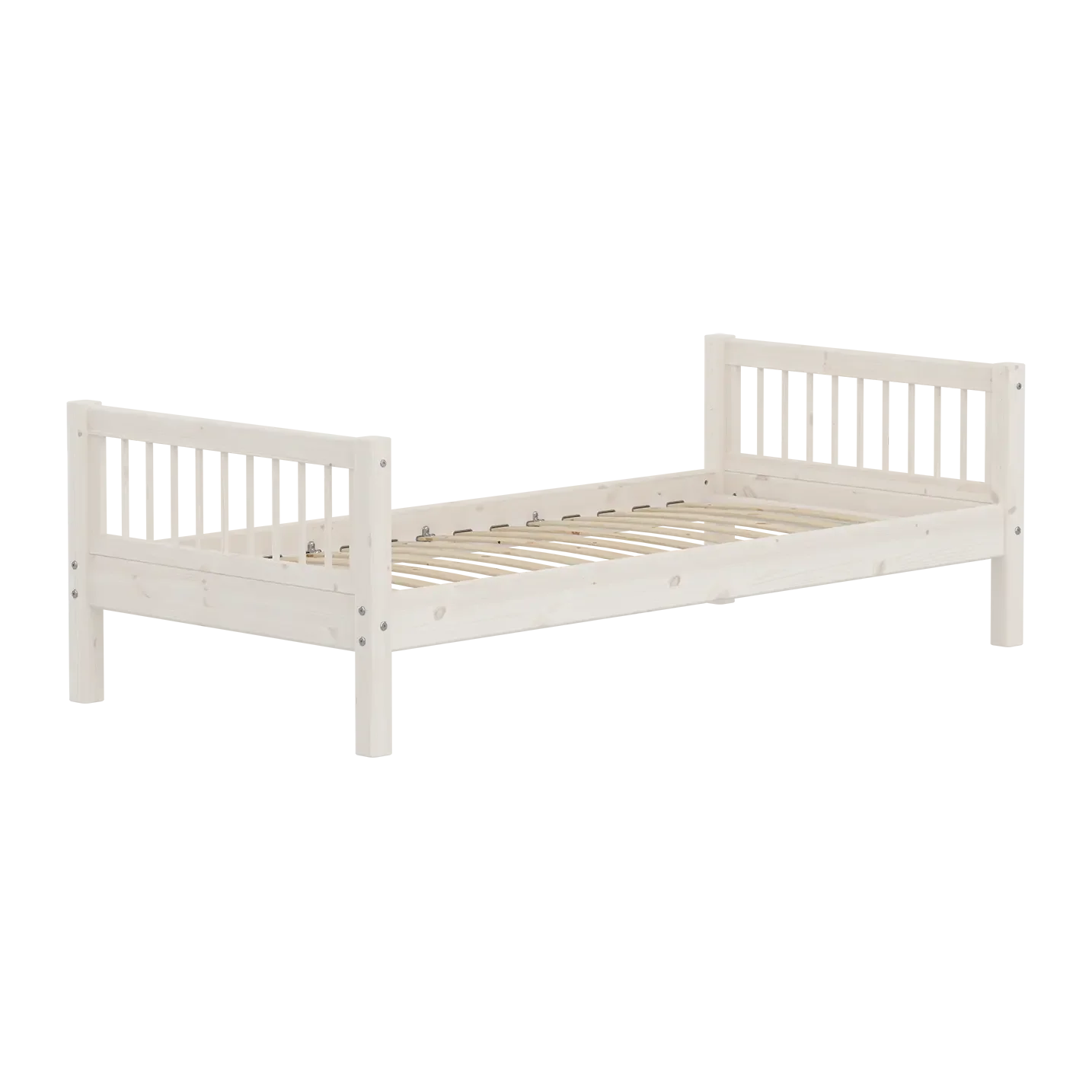 Single Bed, 90x200 cm, White - Image 4