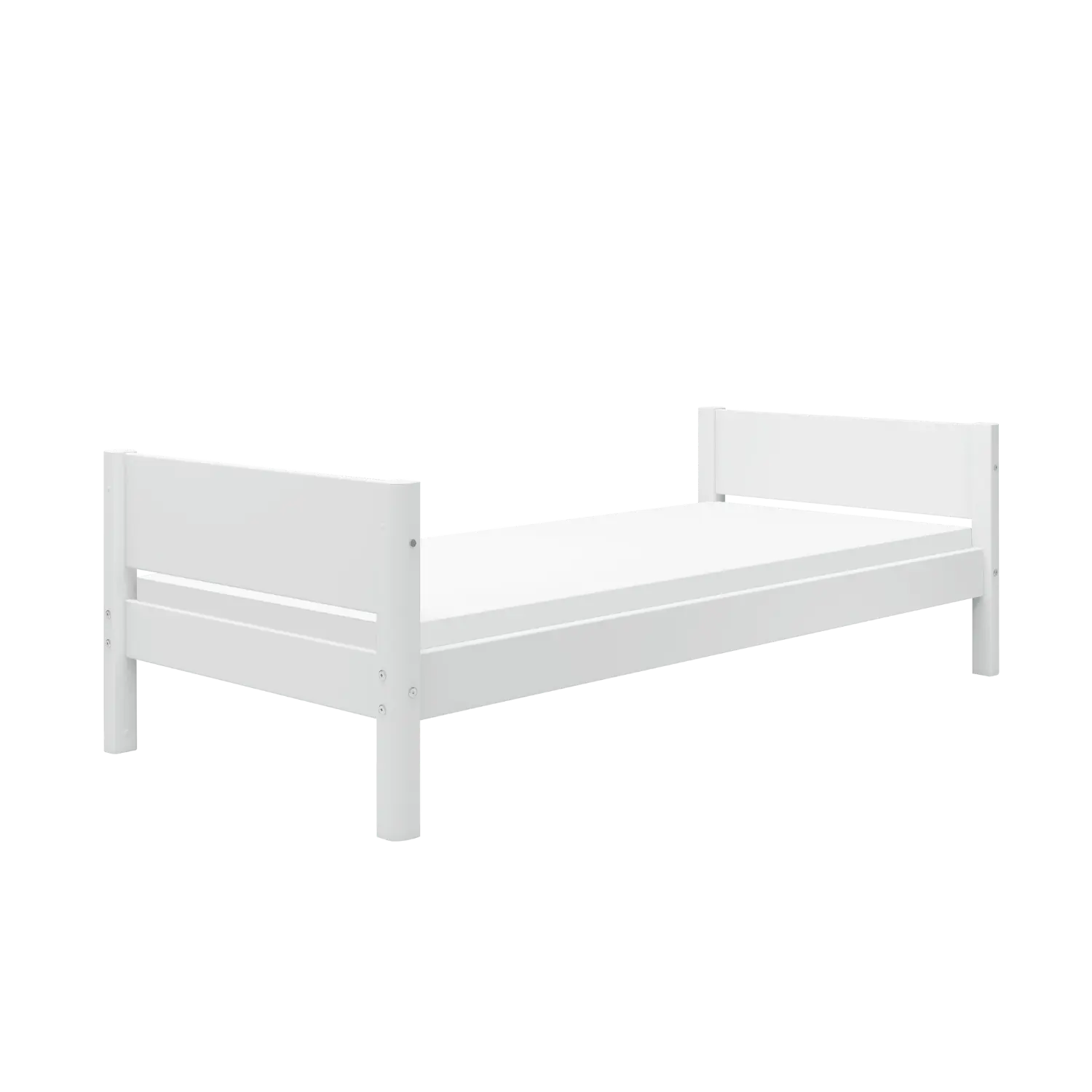 Single Bed, 90x200 cm, White - Image 5
