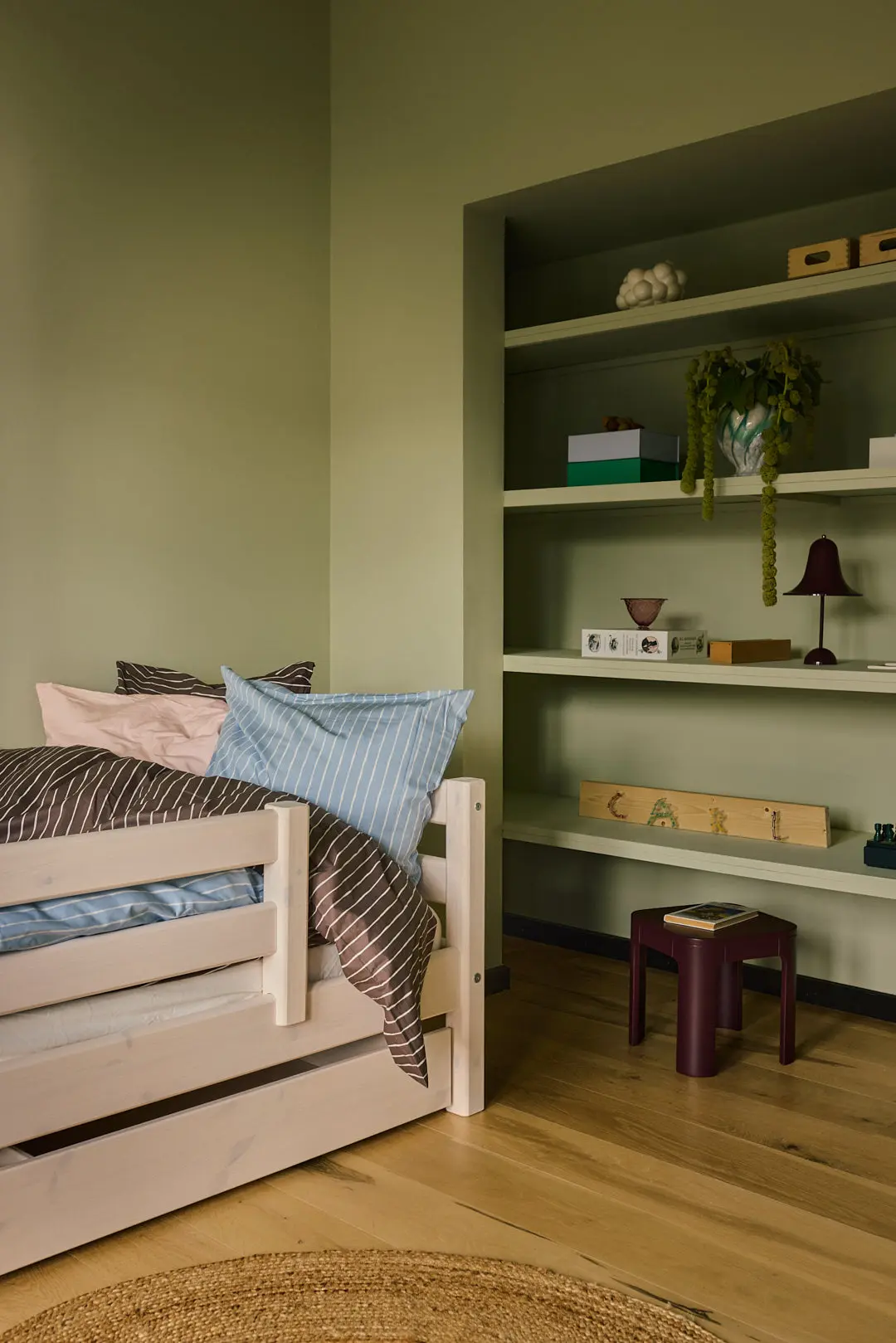 Single Bed with Storage, 90x200 cm, White - Image 2
