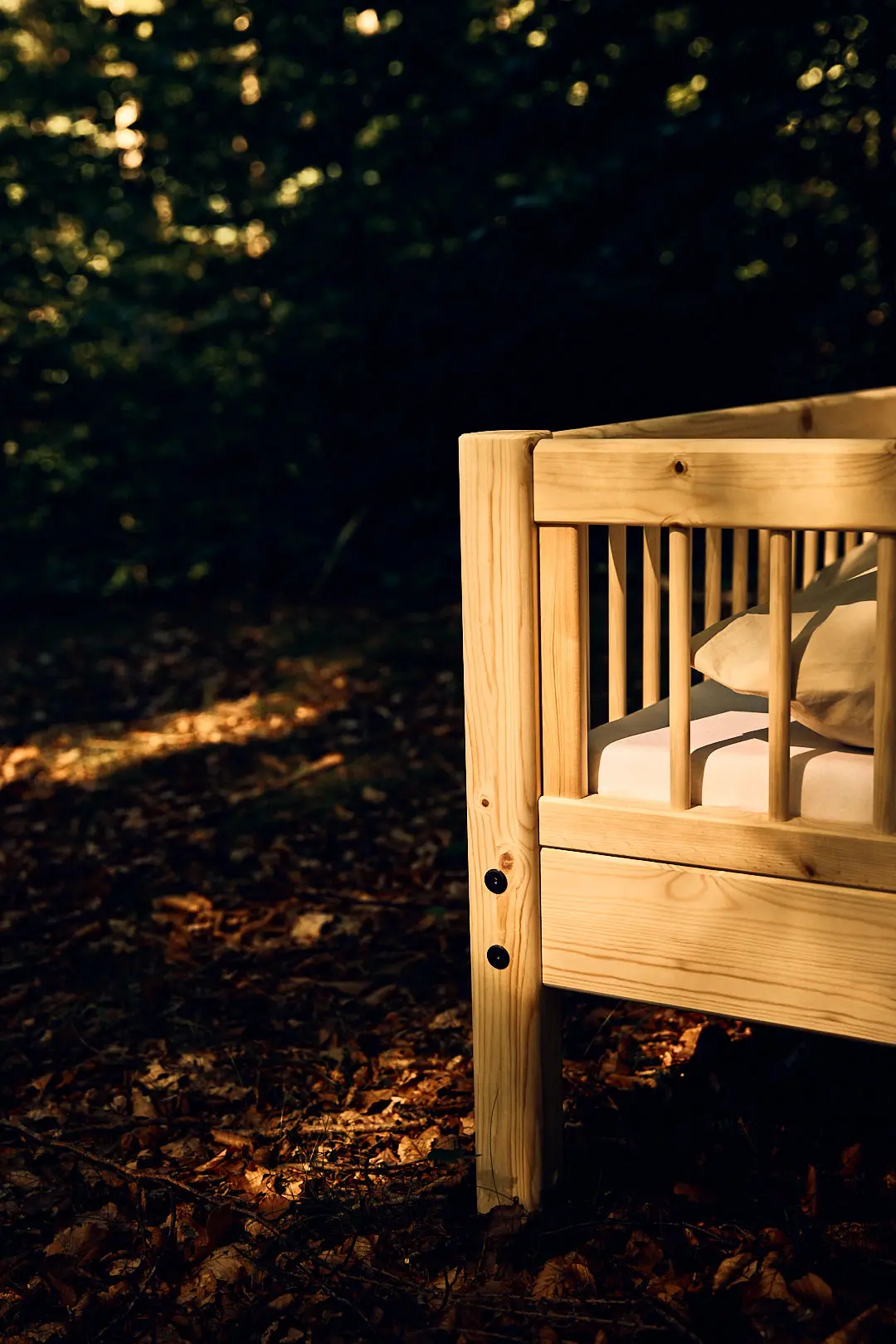 Single Bed, 90x200 cm, Pine - Image 3